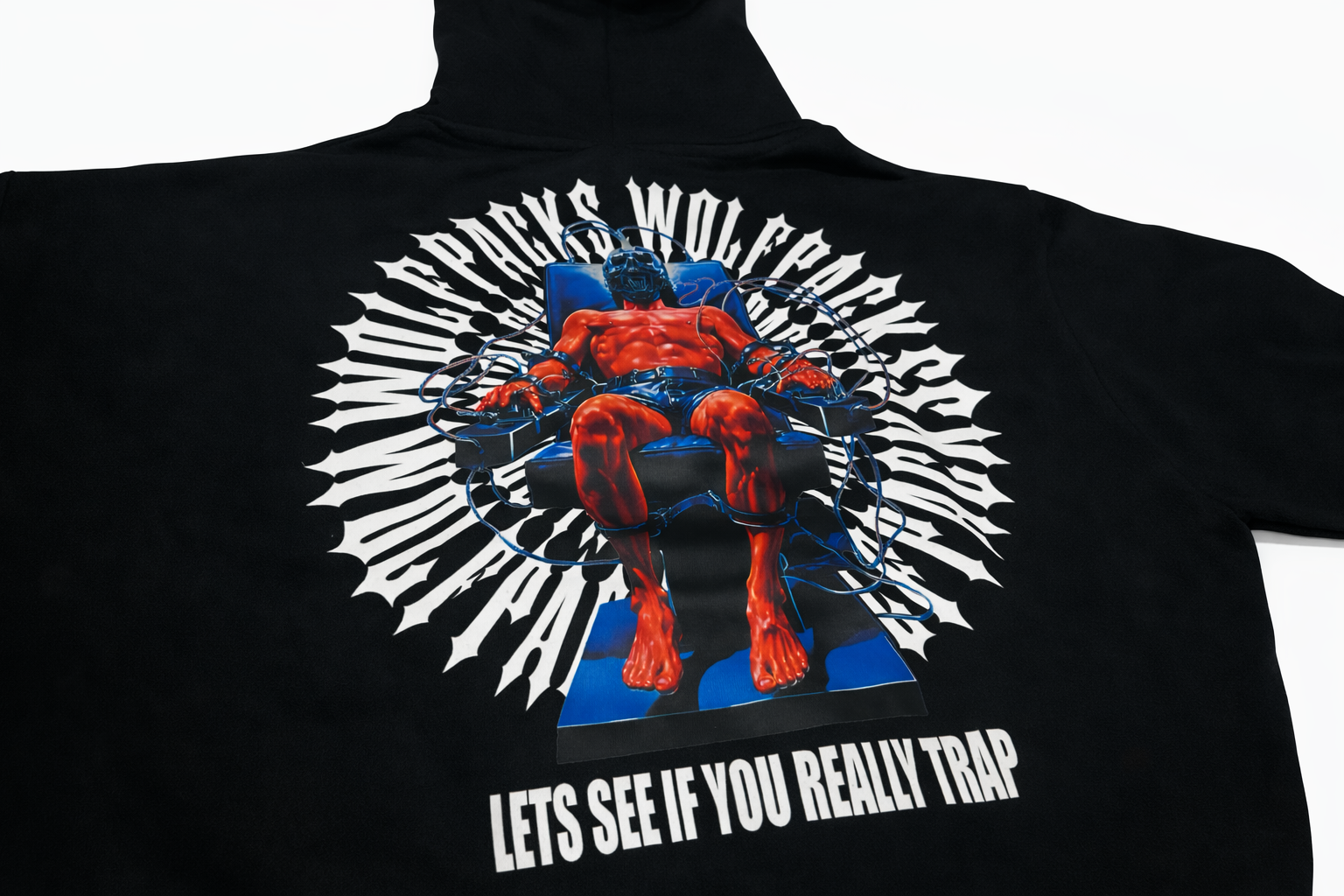 Electric chair heavyweight hoodie